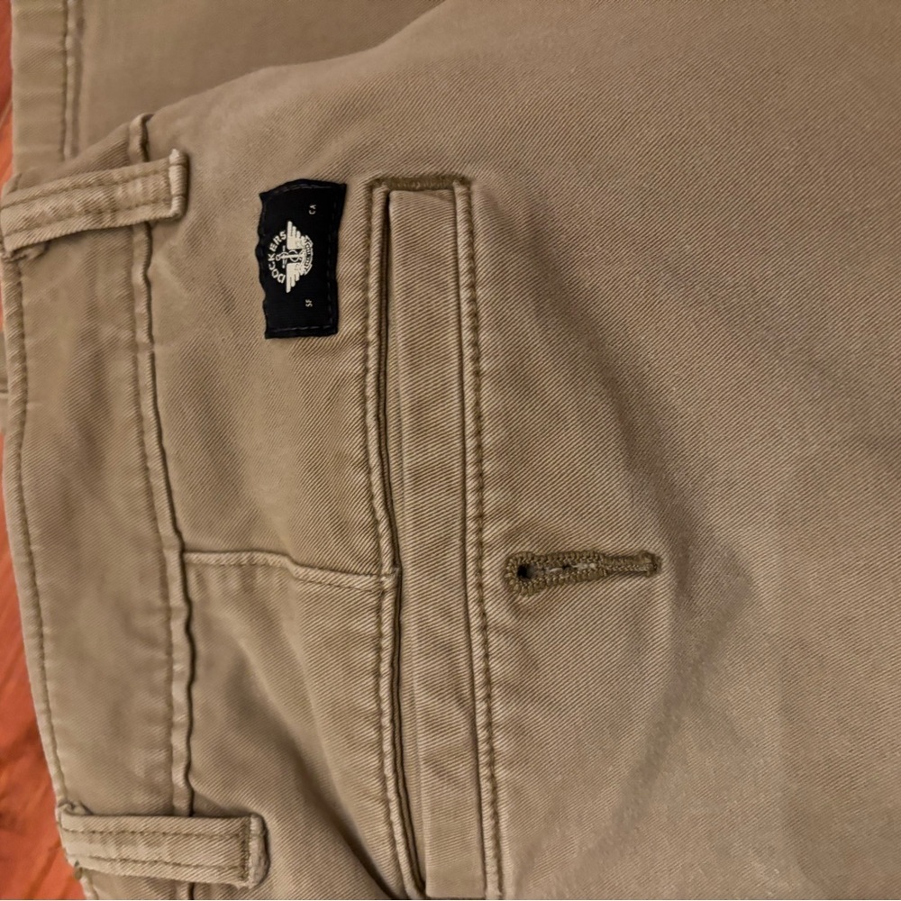Dockers Men's Straight Fit Khaki Pants Size 36 – Waterless Technology - Picture 7 of 7